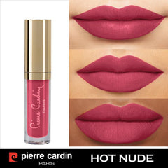 Pierre Cardin Paris - Matt Wave Liquid Lipstick Ultra Long Lasting 725-Hot Nude