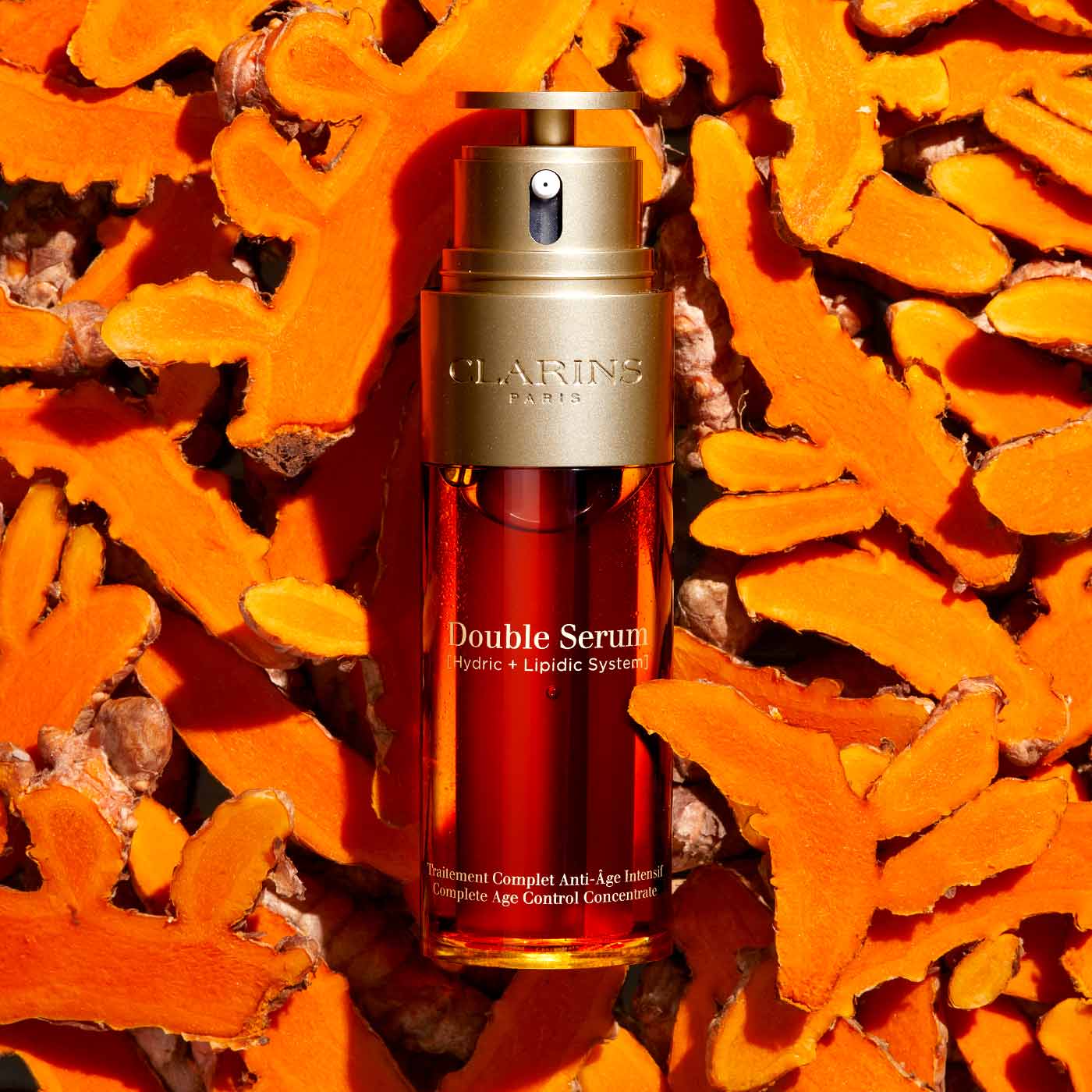 Clarins Double Serum (Hydric + Lipidic System) Complete Age Control Concentrate - 50ml