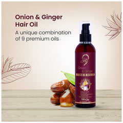 Hi9 Onion & Ginger Hair Oil, Hair Fall Control Healthy Hair200ML