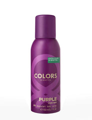 Colors De Benetton Purple For Women Deodorant Body Spray - 150ml
