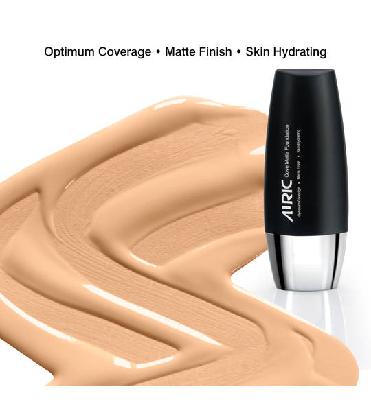 Auric CoverMatte Foundation, Warm honey