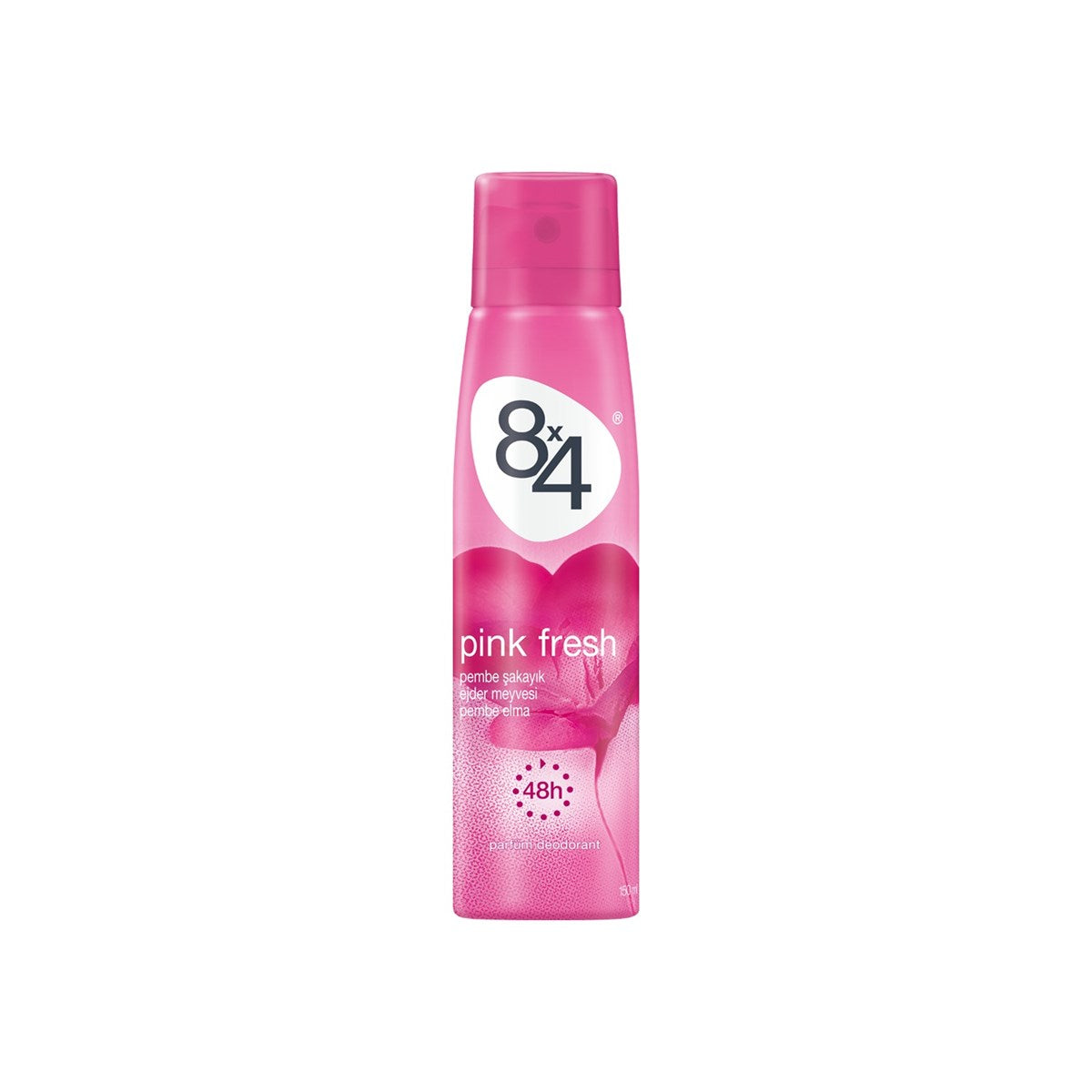 8X4 Pink fresh Deodorant - 150ml