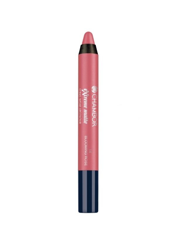 Chambor Extreme Matte Long Wear Lip Colour Make Up - Blooming Rose #14