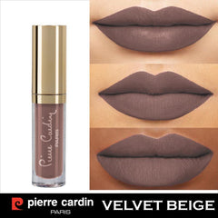 Pierre Cardin Paris - Matt Wave Liquid Lipstick Ultra Long Lasting 825-Velvet Beige - 5ml