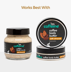 M Caffeine Coffee Body Scrub with Almonds - 200g