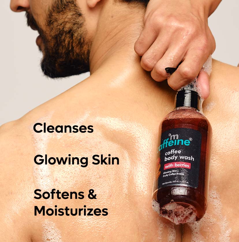 M Caffeine Coffee & Vitamin C Berries Body Wash - 200ml