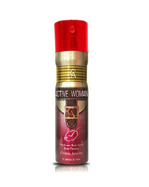 Chris Adams Body Spray (Active) (200Ml)-Women