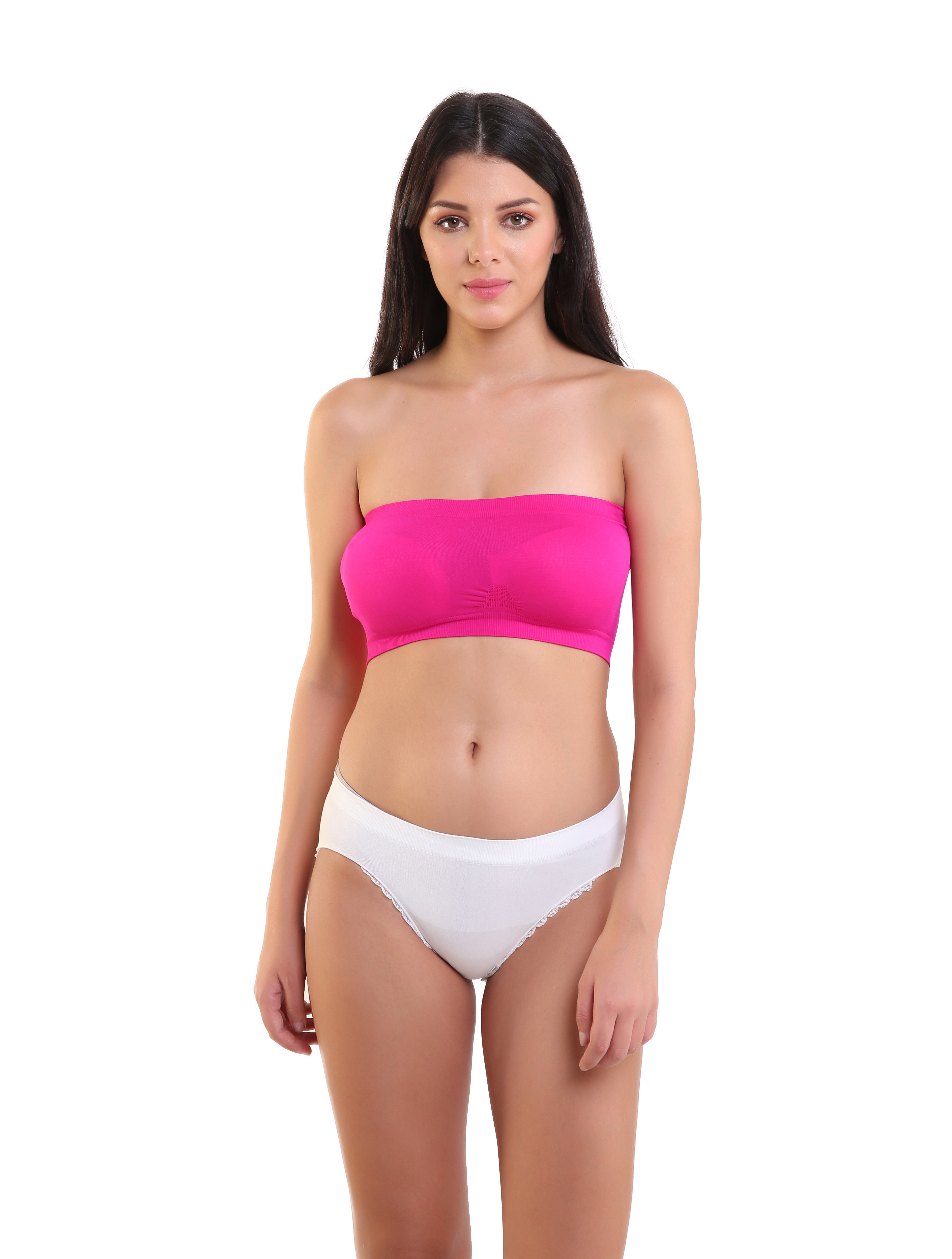 Kate Strapless Ribbed Tube Bra - Free Size – Kunchals