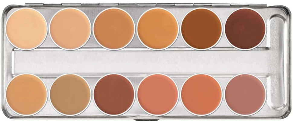 Kryolan Dermacolor Camouflage 12 Shade Palette Bridal