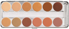 Kryolan Dermacolor Camouflage 12 Shade Palette Bridal
