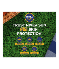 Nivea Sun Kids Protect & Care Coloured Roll-On Pink Spf 50+ - (50ml)