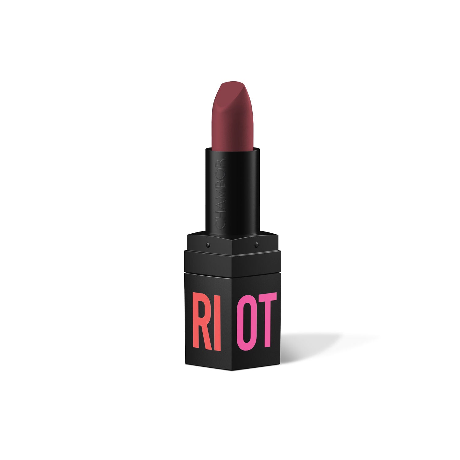 Chambor Matte Riot Lipstick Make up - Cafe Noir #259