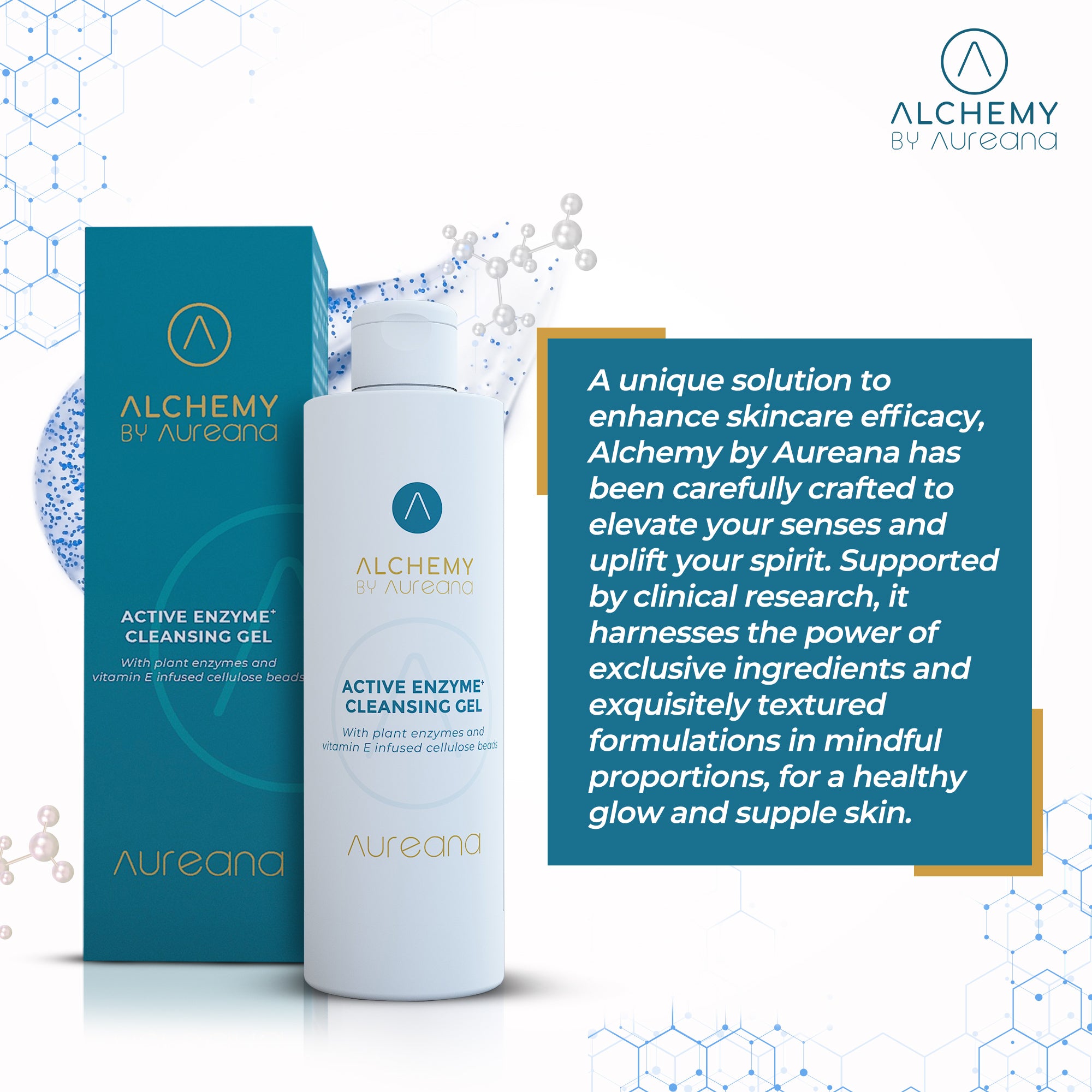 Alchemy By Aureana Active Enzyme+ Cleansing Gel - 100ml