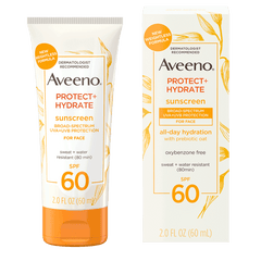 Aveeno Protect+Hydrate sunscreen For Face SPF60 (60ml)
