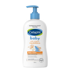Cetaphil Baby Daily Lotion With Organic Calendula for Face & Body - 400ml