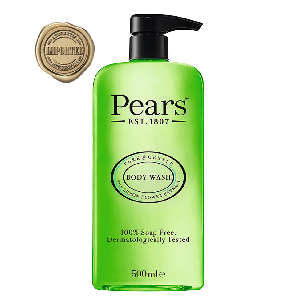 Pears  Pure & Gentle with Lemon Flower Extract Body wash - 500ml