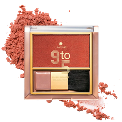 Lakme 9 To 5 Pure Rouge Blusher, Peach Affair, 6 gm