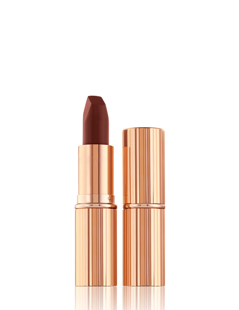 Charlotte Tilbury Matte Revolution Luminous Lipstick - Birkin Brown 3.5gm