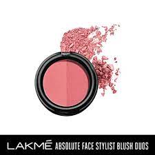 Lakme Absolute Face Stylist Blush Duos, Coral Blush, 6gm