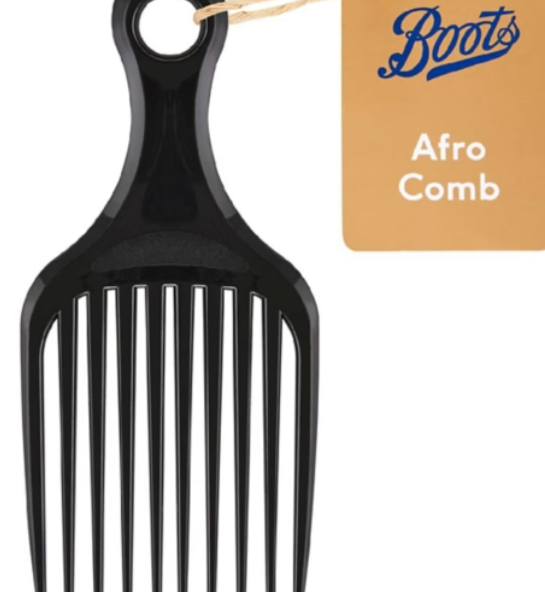 Boots Afro Comb