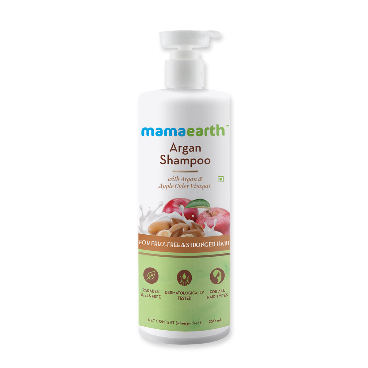 Mamaearth Argan & Apple Cider Vinegar Shampoo - 250ml