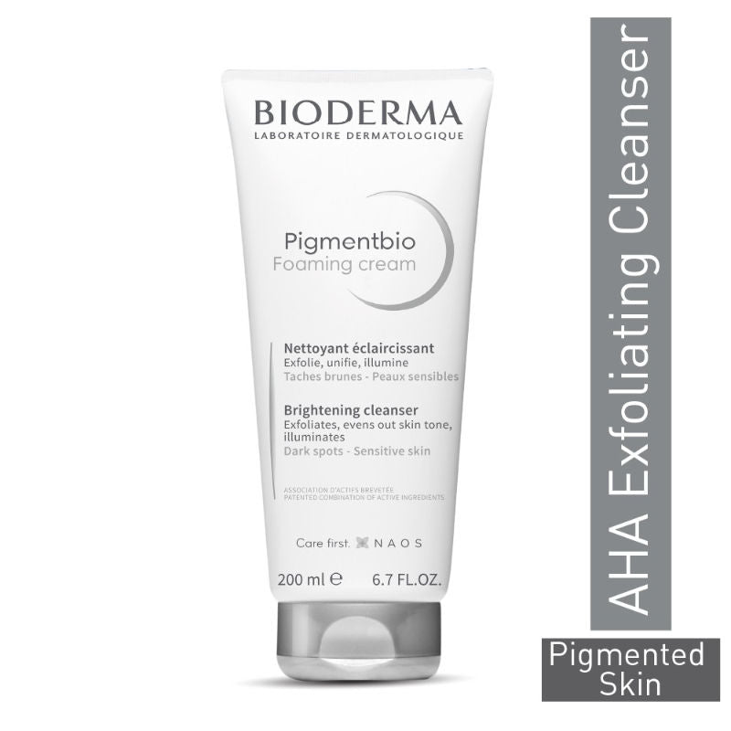 Bioderma Pigmentbio Foaming Cream Brightening Exfoliating Cleanser - 200 ml