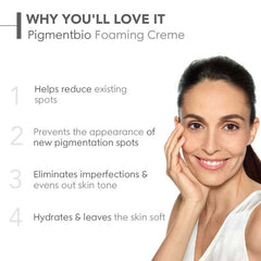 Bioderma Pigmentbio Foaming Cream Brightening Exfoliating Cleanser - 200 ml