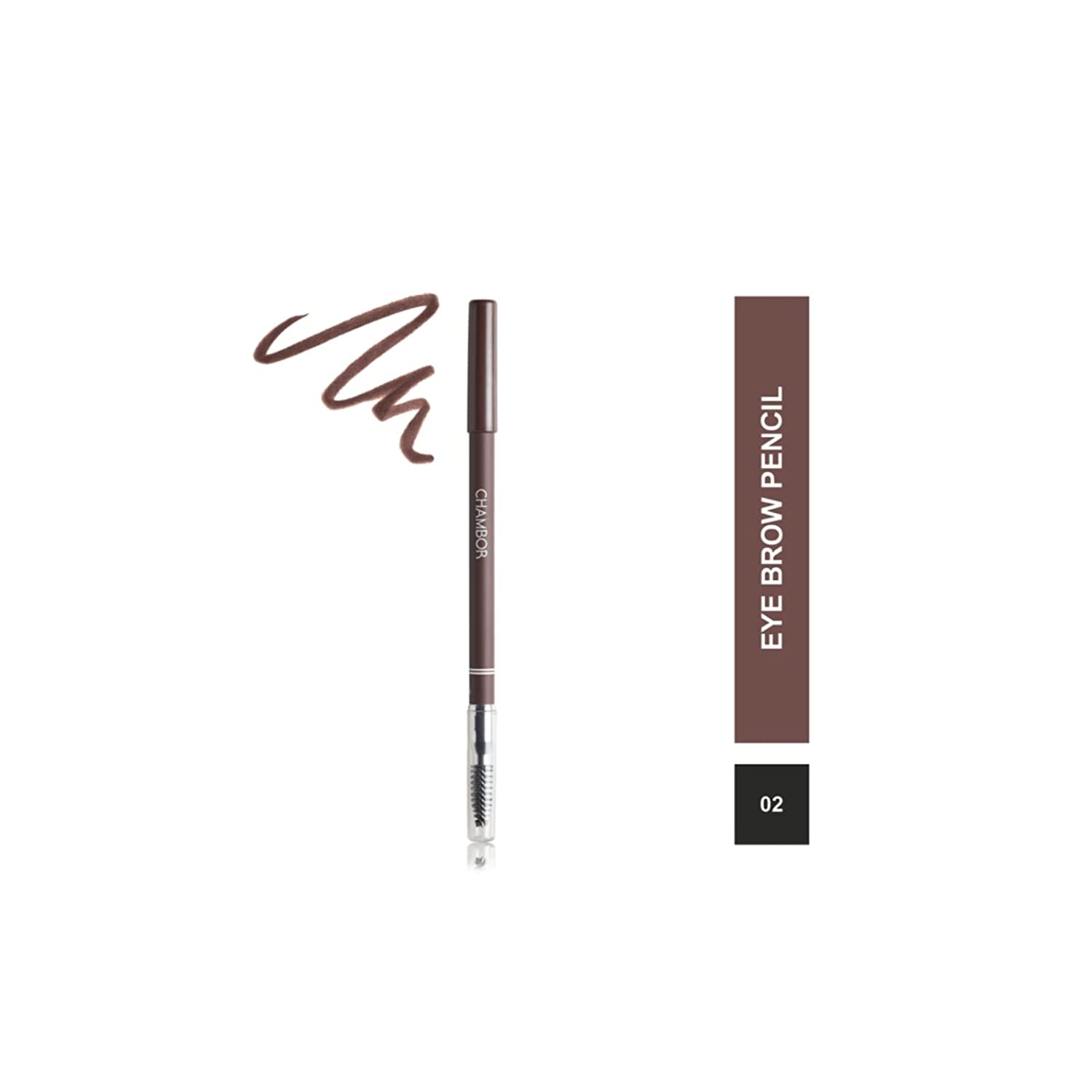 Chambor Eyebrow Pencil Make Up - Dark Brown #02