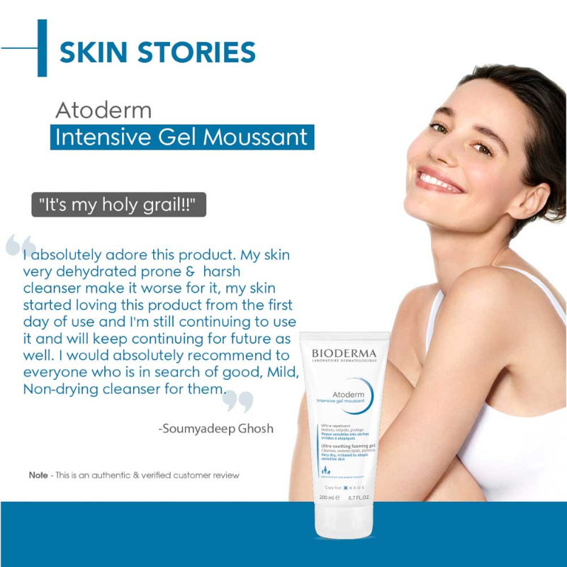 Bioderma Atoderm Intensive Gel moussant Ultra-Soothing Shower Gel - 200ml