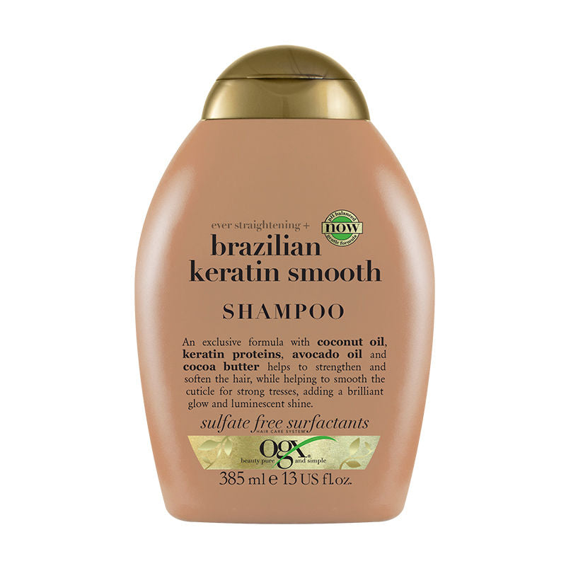 OGX Ever Straightening Brazilian Keratin Smooth Shampoo (385ml)