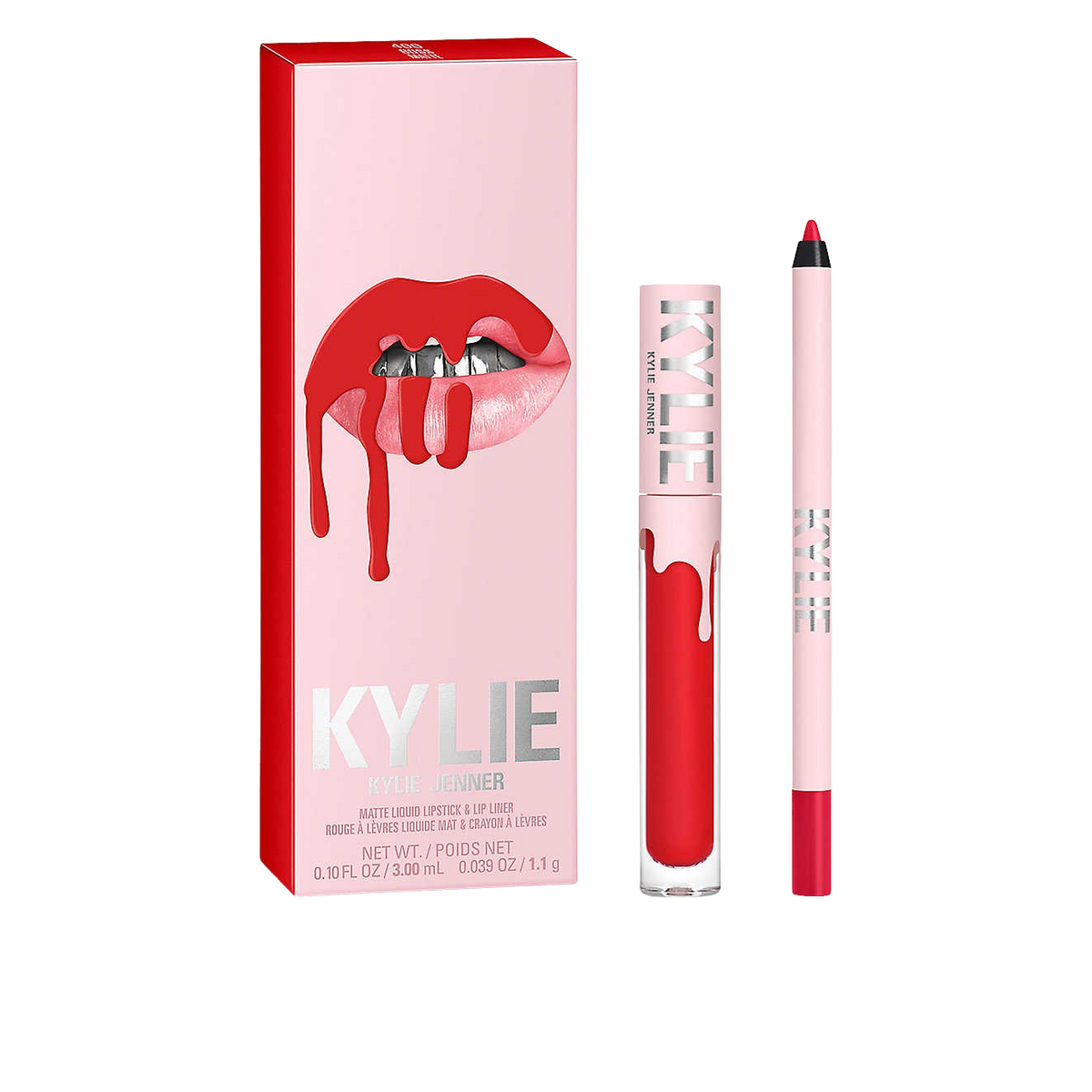 Kylie Matte liquid lipstick & lip liner Mary Jo K 3.25GM