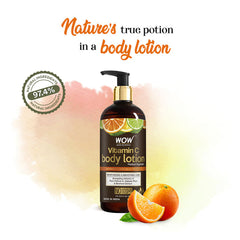 WOW Skin Science Vitamin C Body Lotion  Moisturising & Smoothening Care - 400ml