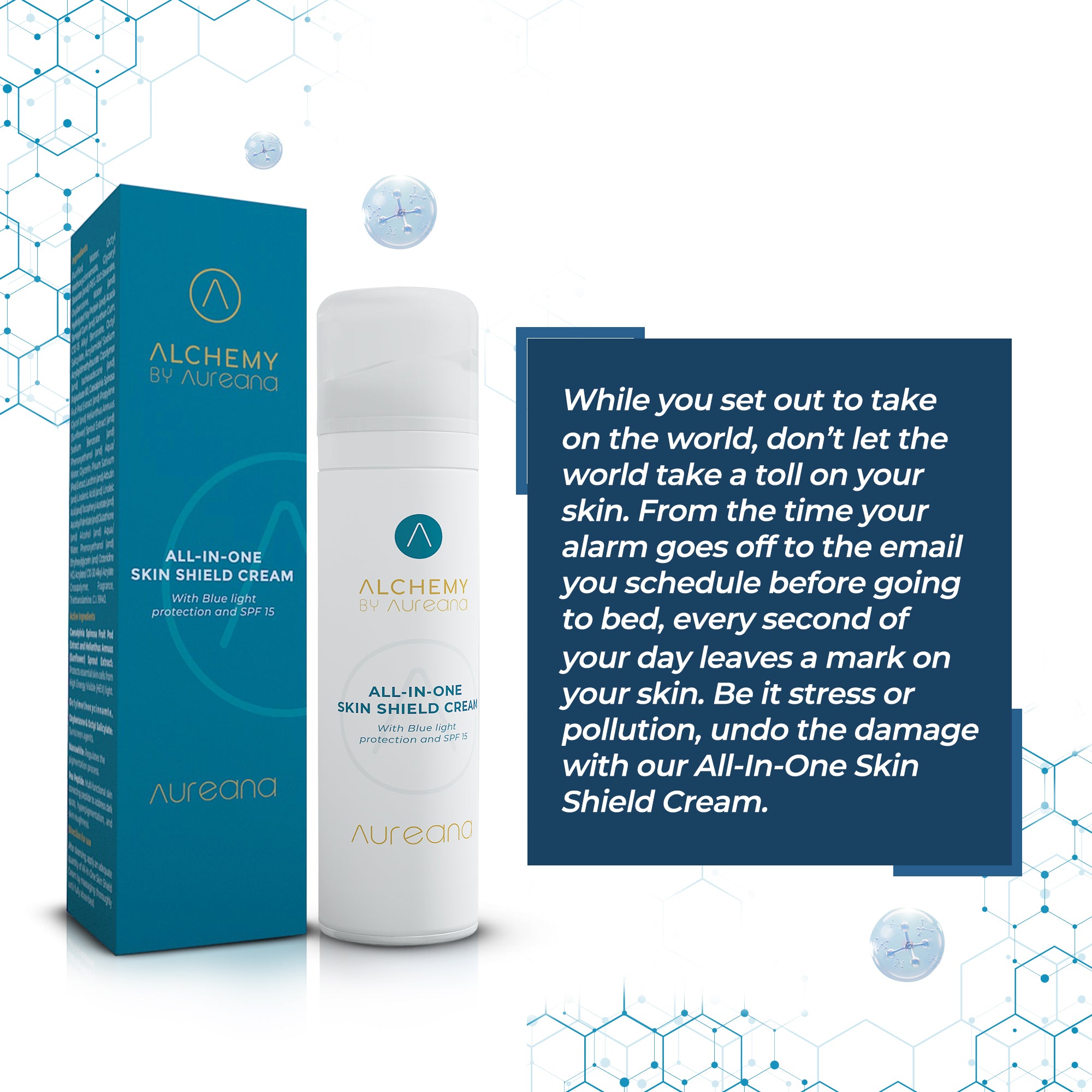 Alchemy By Aureana All-In-One Skin Shield Cream - 50g
